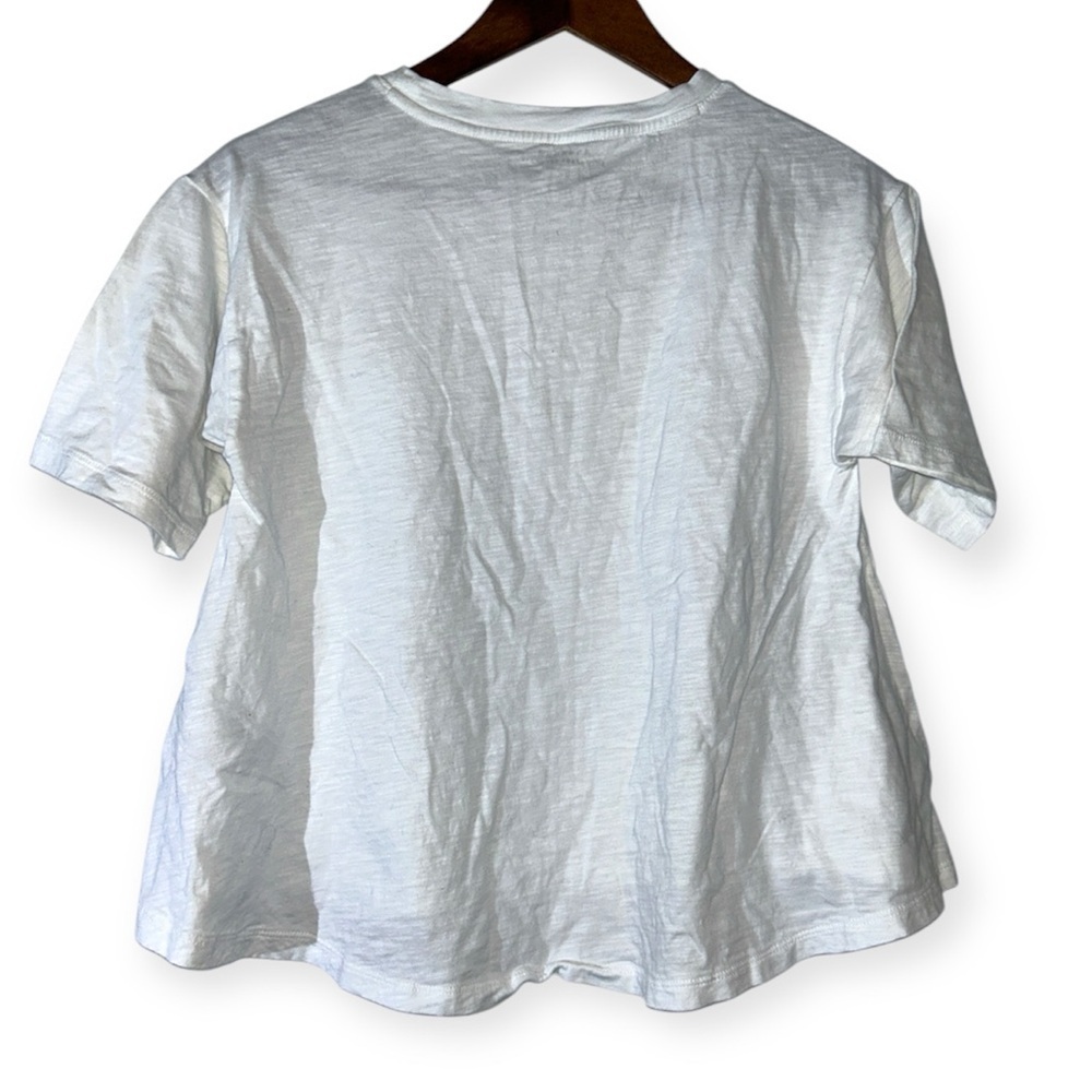 Kate Spade Saturday plain white tee SIZE XS - Picture 2 of 4